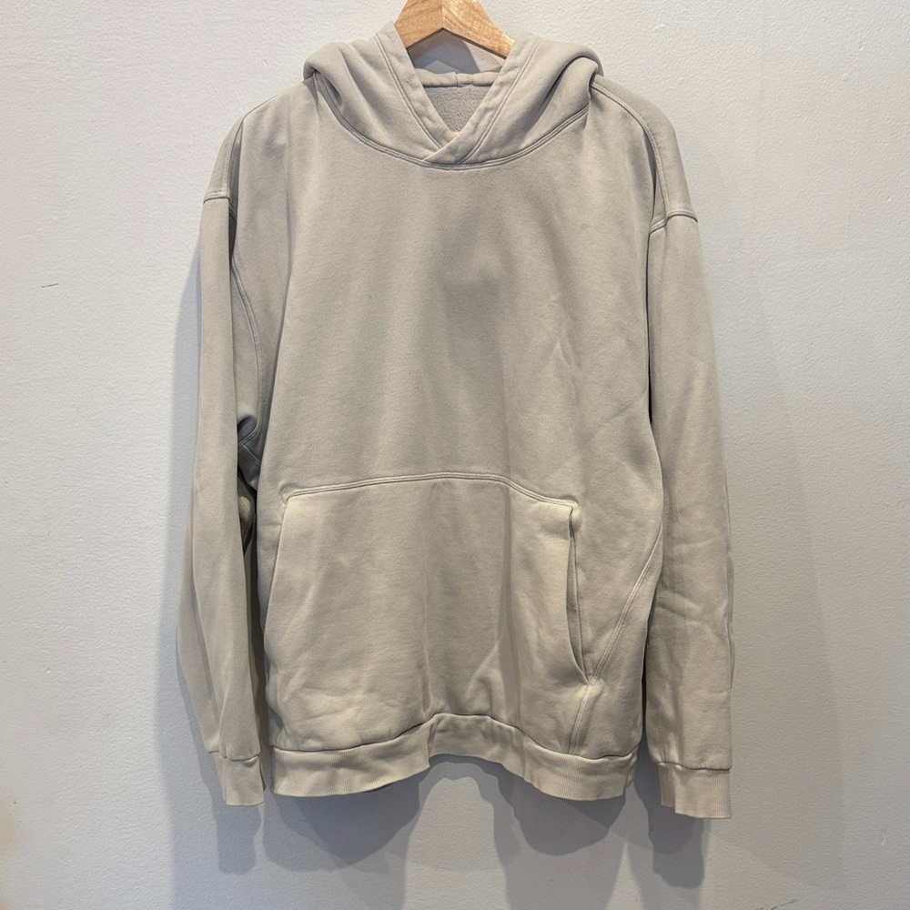 lululemon athletica Steady State off-white / Light Gray Hoodie